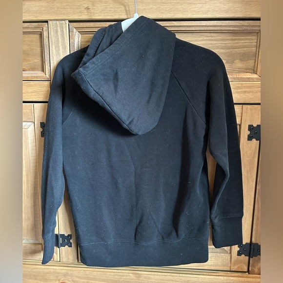 Kids size medium black champion hoodie - Picture 2 of 3